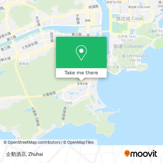 企鹅酒店 map