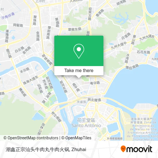 潮鑫正宗汕头牛肉丸牛肉火锅 map