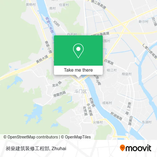 昶燊建筑装修工程部 map
