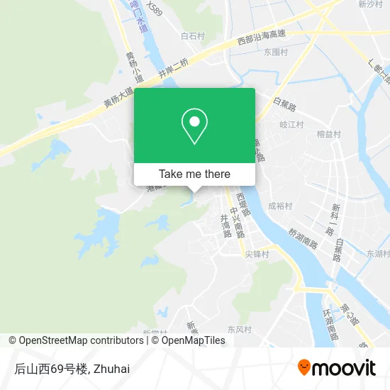 后山西69号楼 map