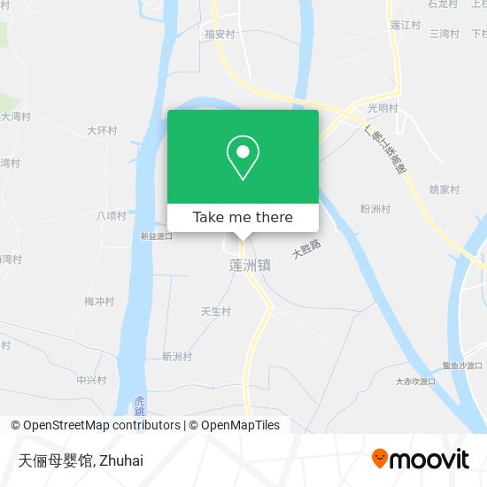 天俪母婴馆 map