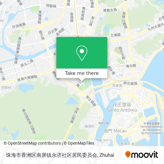 珠海市香洲区南屏镇永济社区居民委员会 map