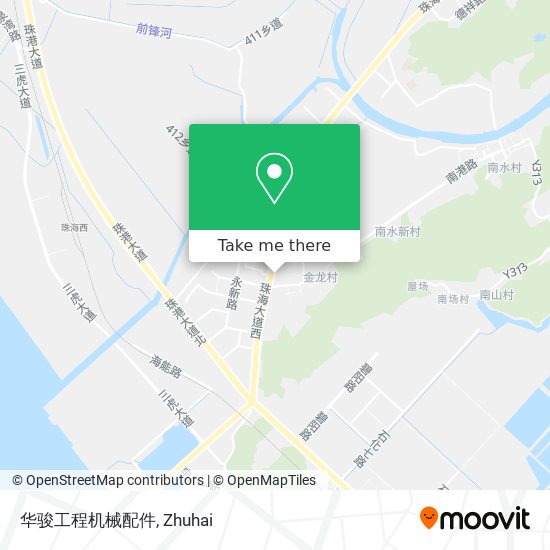 华骏工程机械配件 map