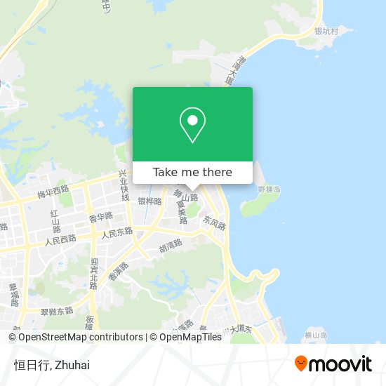 恒日行 map