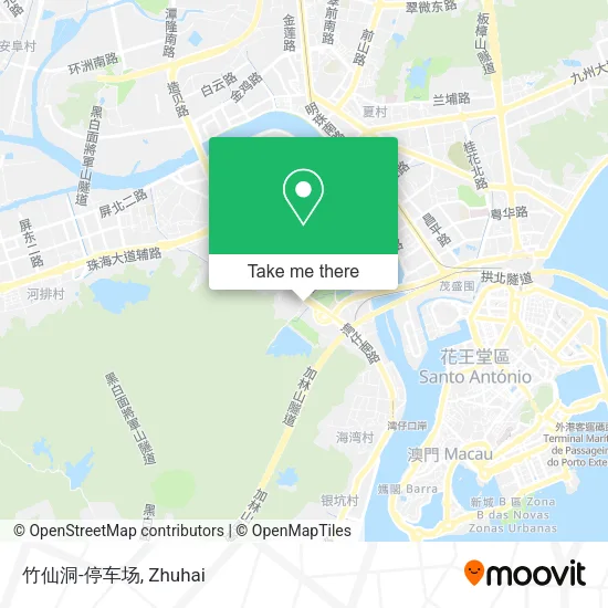 竹仙洞-停车场 map