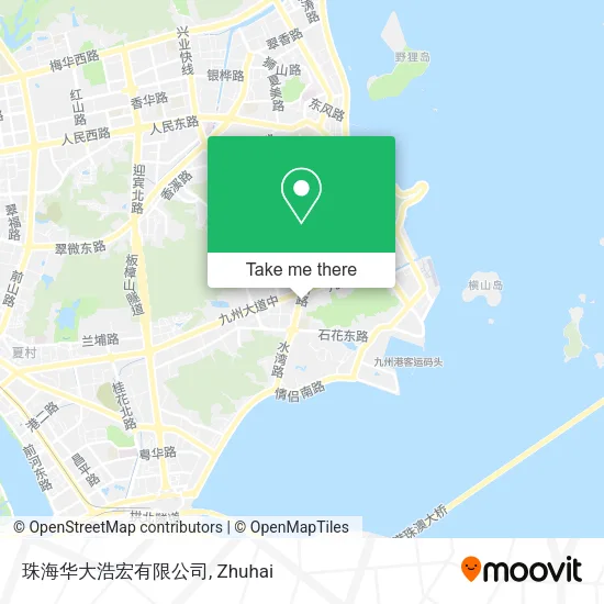 珠海华大浩宏有限公司 map
