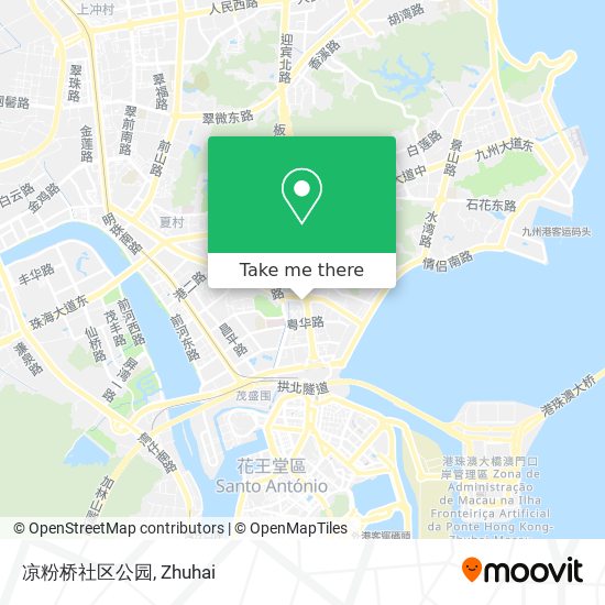 凉粉桥社区公园 map