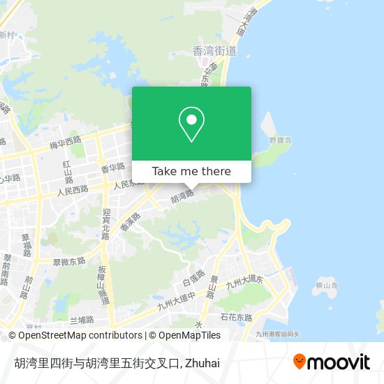 胡湾里四街与胡湾里五街交叉口 map
