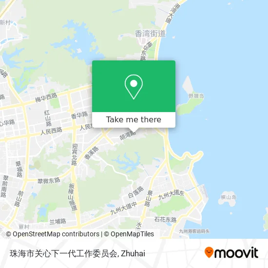 珠海市关心下一代工作委员会 map
