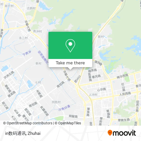 in数码通讯 map