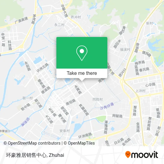 环豪雅居销售中心 map