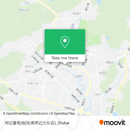 邓记蓄电池(坦洲邓记六分店) map