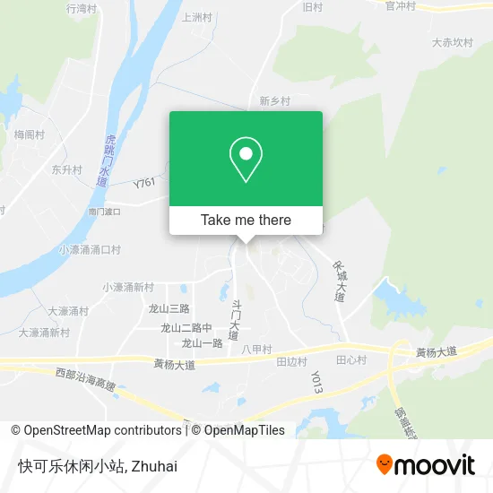 快可乐休闲小站 map