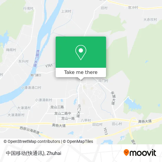 中国移动(快通讯) map