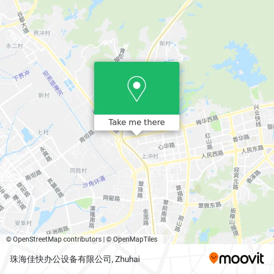 珠海佳快办公设备有限公司 map