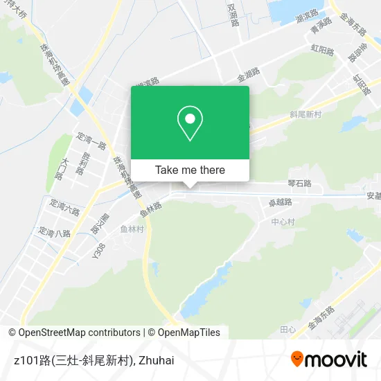 z101路(三灶-斜尾新村) map
