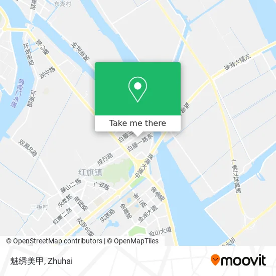 魅绣美甲 map