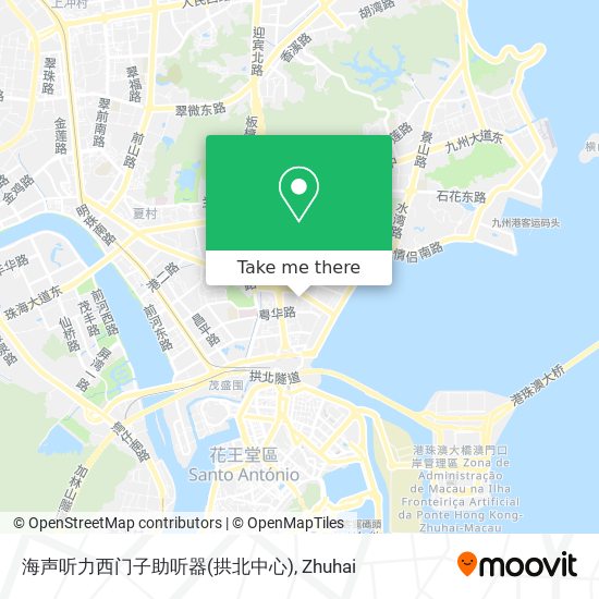 海声听力西门子助听器(拱北中心) map