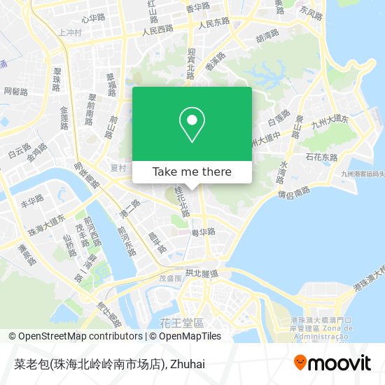 菜老包(珠海北岭岭南市场店) map