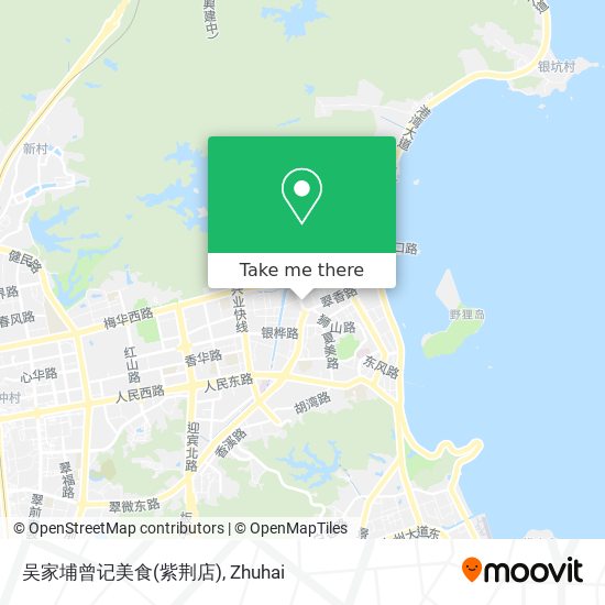 吴家埔曾记美食(紫荆店) map