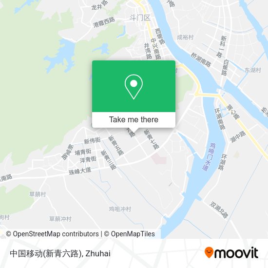 中国移动(新青六路) map