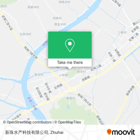 新珠水产科技有限公司 map