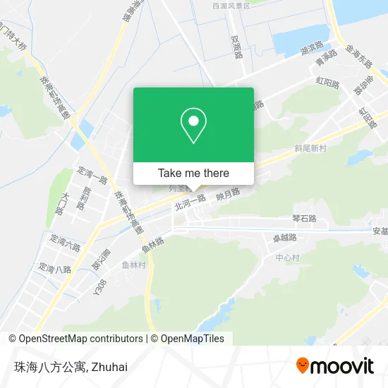 珠海八方公寓 map
