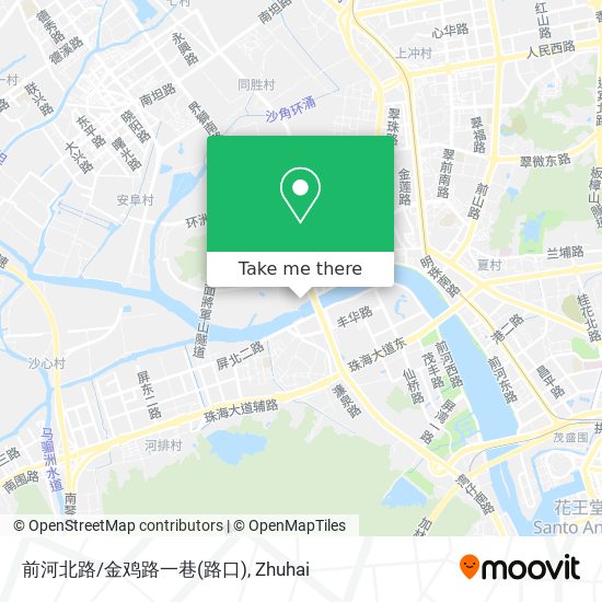 前河北路/金鸡路一巷(路口) map
