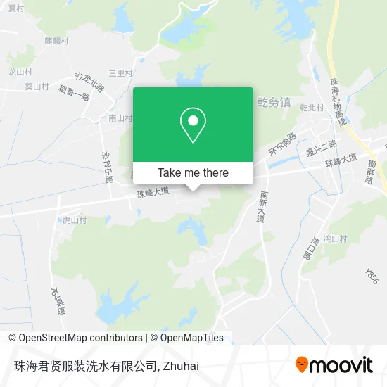 珠海君贤服装洗水有限公司 map