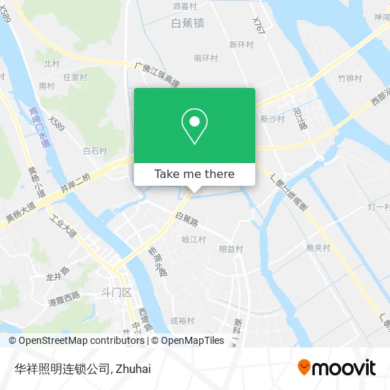 华祥照明连锁公司 map