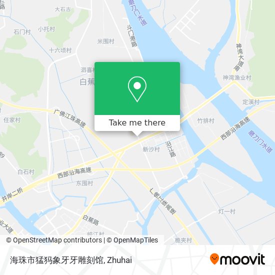 海珠市猛犸象牙牙雕刻馆 map
