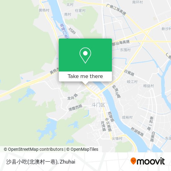 沙县小吃(北澳村一巷) map