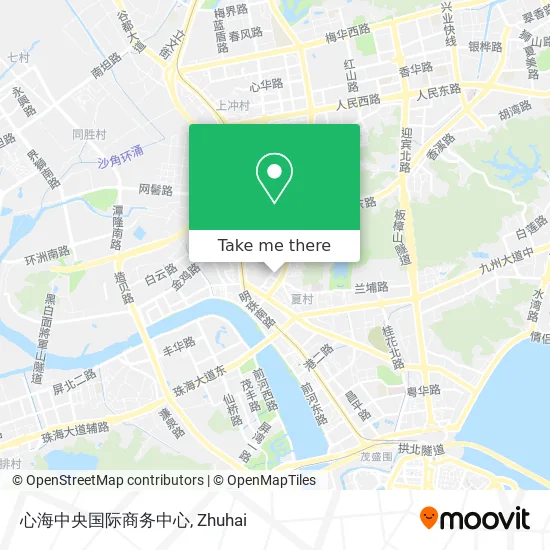 心海中央国际商务中心 map