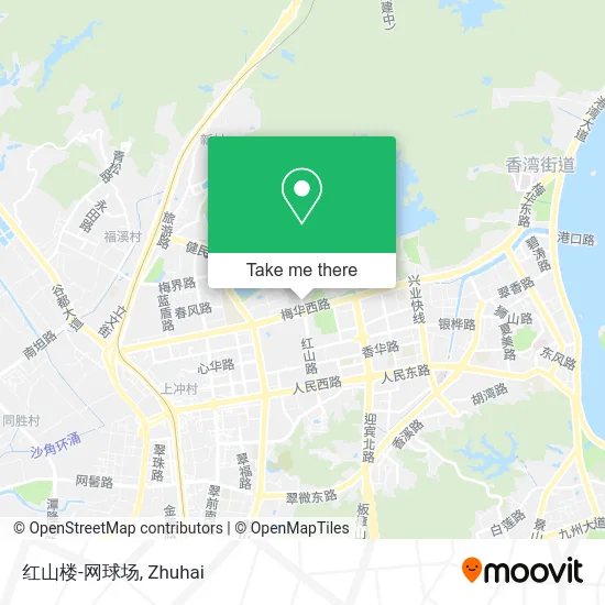 红山楼-网球场 map