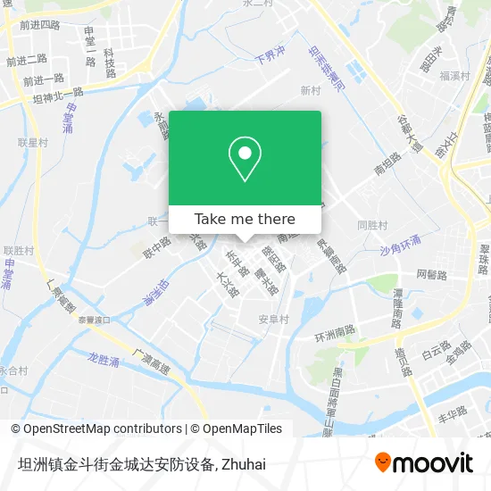 坦洲镇金斗街金城达安防设备 map