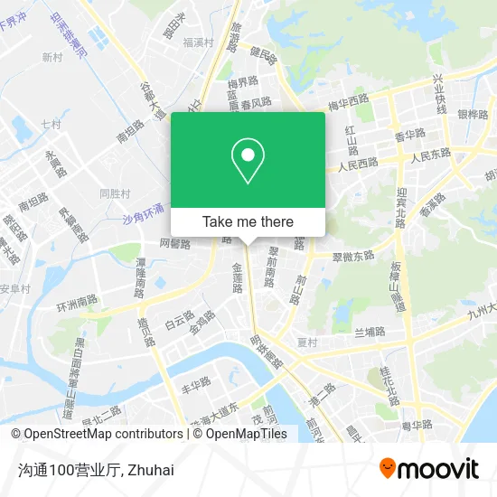 沟通100营业厅 map