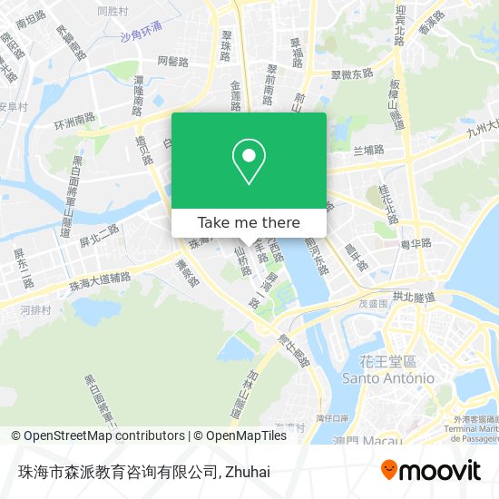 珠海市森派教育咨询有限公司 map