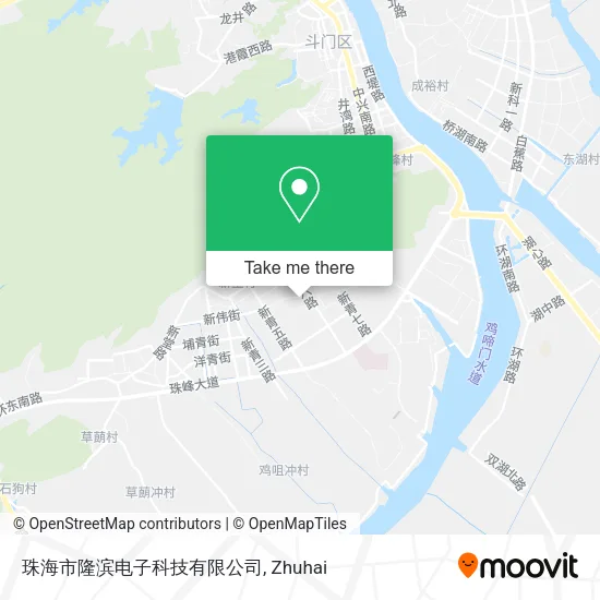 珠海市隆滨电子科技有限公司 map