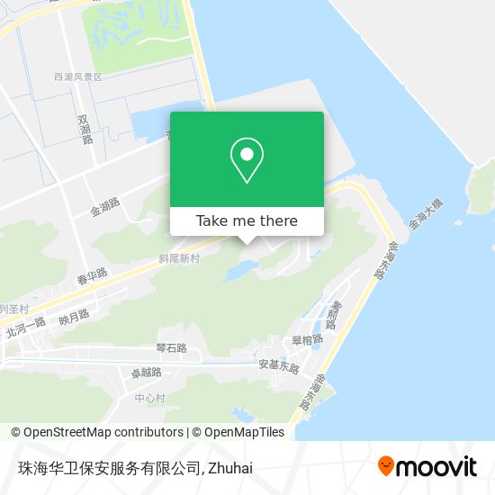 珠海华卫保安服务有限公司 map