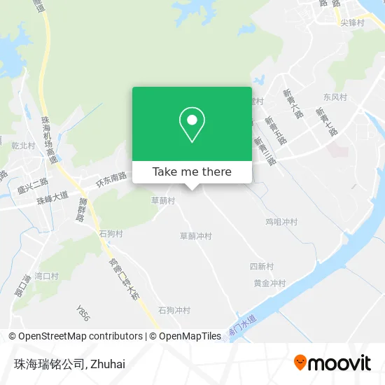 珠海瑞铭公司 map