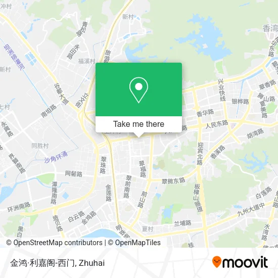金鸿·利嘉阁-西门 map