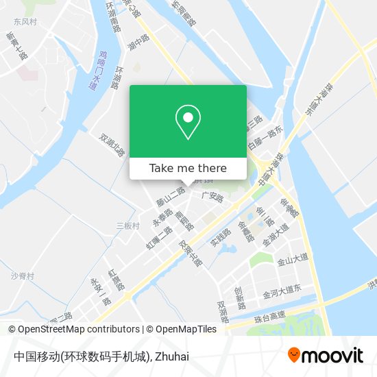 中国移动(环球数码手机城) map