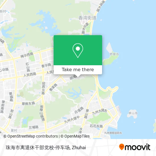 珠海市离退休干部党校-停车场 map