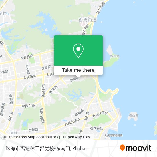 珠海市离退休干部党校-东南门 map