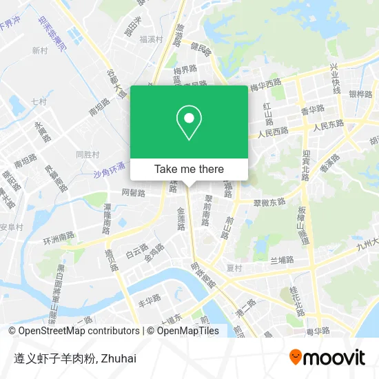 遵义虾子羊肉粉 map