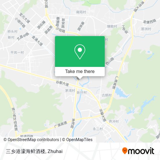三乡港濠海鲜酒楼 map
