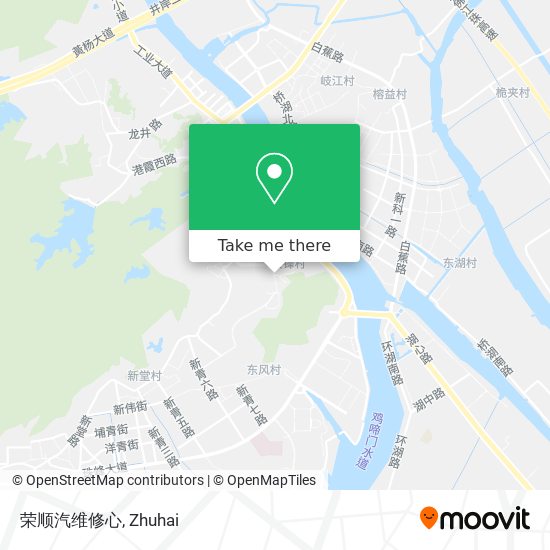 荣顺汽维修心 map