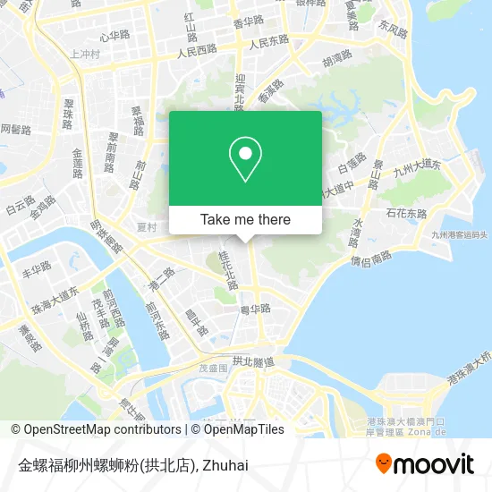 金螺福柳州螺蛳粉(拱北店) map