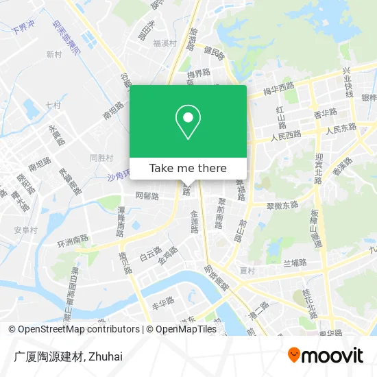 广厦陶源建材 map