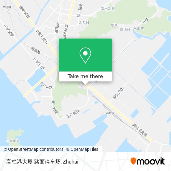 高栏港大厦-路面停车场 map